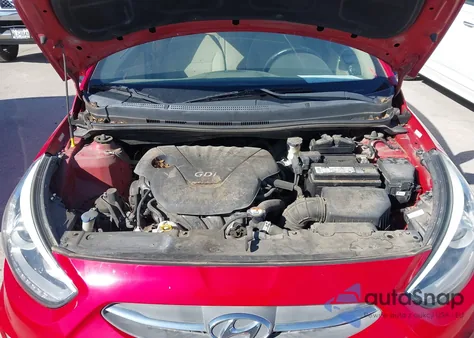 2016 Hyundai Accent Se из США, поврежденный, VIN KMHCU4AE5GU046621